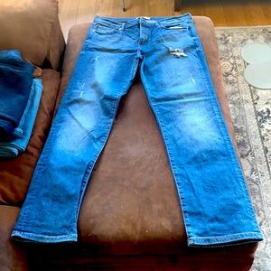 Banana republic jeans cropped ankle.